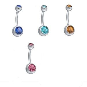 🔮 4 pc Belly Button / Naval Jewelry